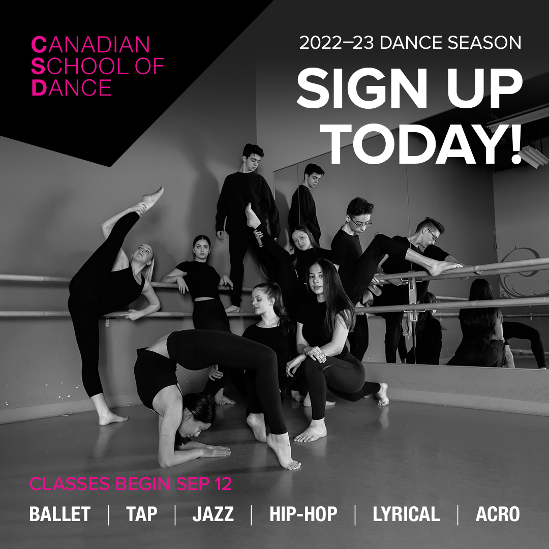 CSDdance's tweet image. There are still a few weeks left to register for our 2022-2023 #dance season! Join us in the studio for ballet, jazz, hip-hop, lyric, acro + more. Classes begin Sept 12th! Can't wait to welcome you for another season! 

To register, visit: canadianschoolofdance.com/schedule/ 

#OttawaDance