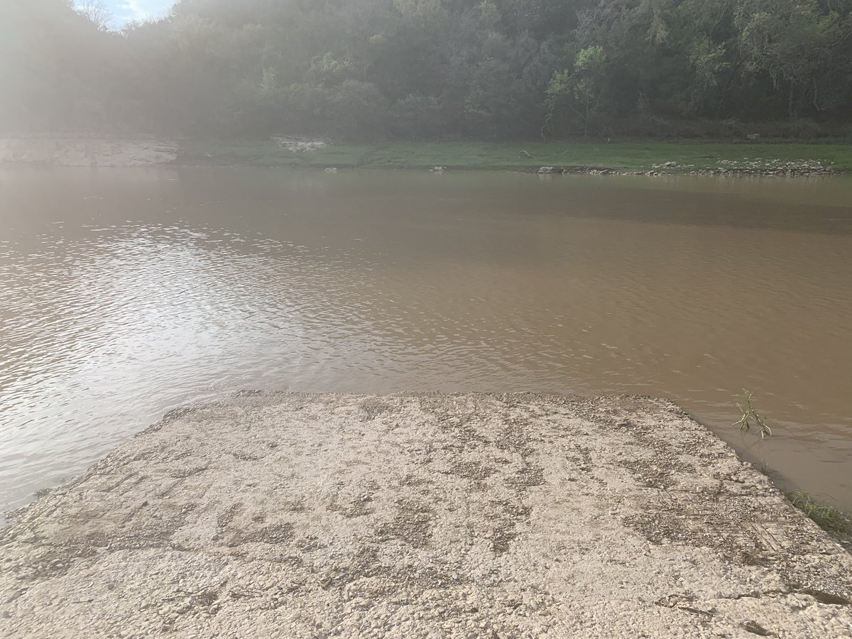 ColoradoBendSP's tweet image. We have received much needed rainfall: however, the boat ramp is still out of the river. The boat ramp will remain closed to boats requiring a trailer to load/unload. Only kayaks and hand loaded watercraft are allowed to use the ramp. #texasstateparks