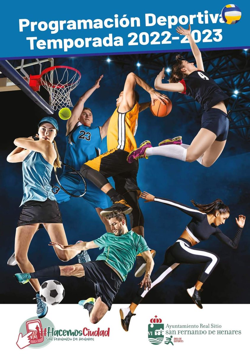 🔴🔴 Cerca de 40 actividades componen el programa deportivo de la nueva temporada. Con espacio para todos/as. Tenis, patinaje, atletismo, aquagym, natación... Además, se realizarán importantes inversiones para mejorar las instalaciones.

ayto-sanfernando.com/wp-content/upl…

#HacemosCiudad