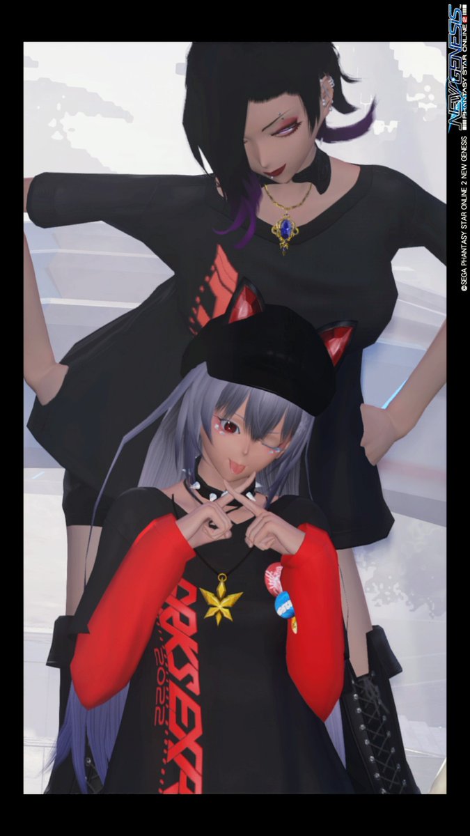 happy_pso2's tweet photo. 久しぶりフレンドとやりました！
＃PSO2NGS
#PSO2NG_SS https://t.co/P4q9HTGtdV