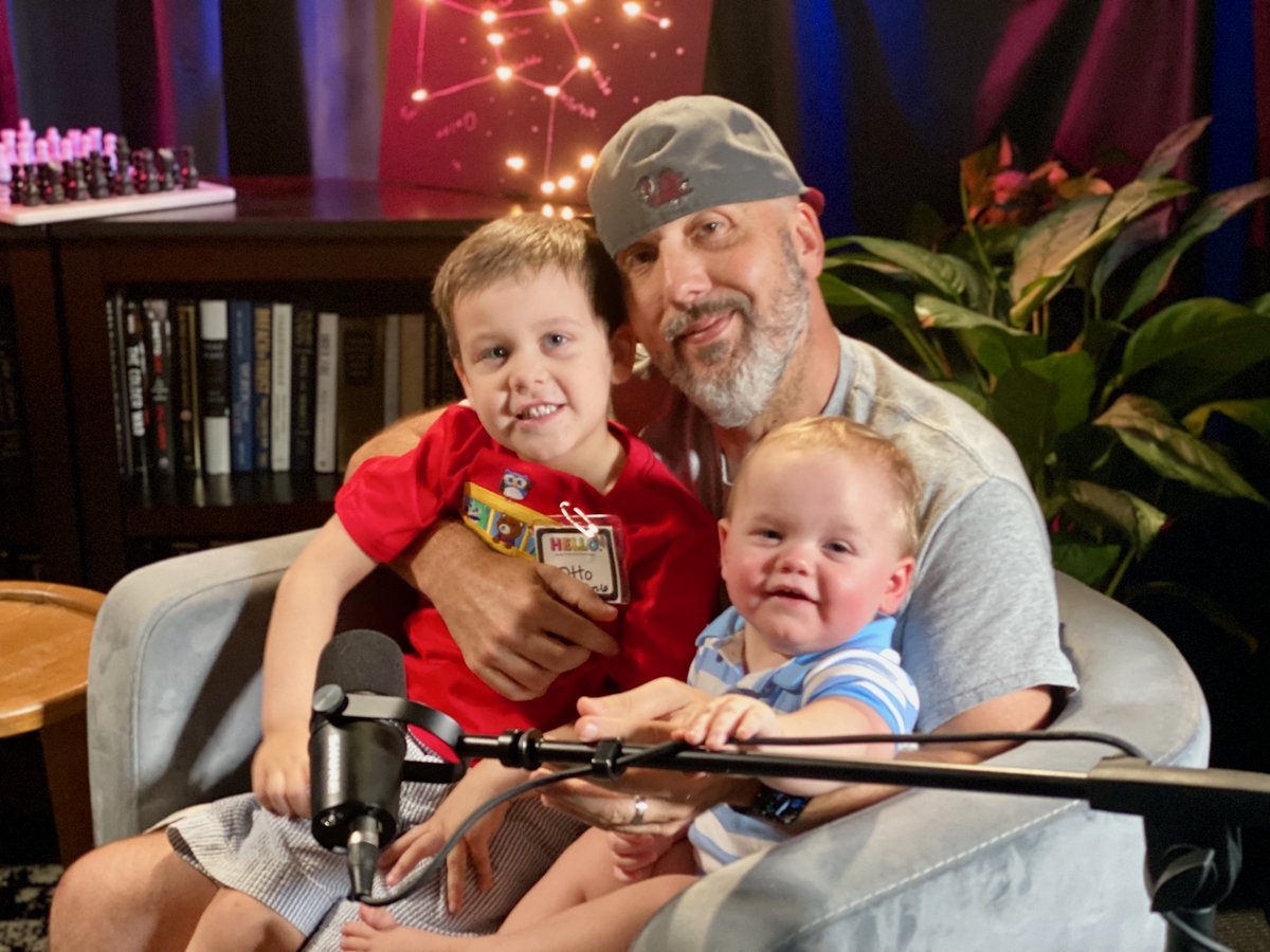fitsnews's tweet photo. Got some help on this week's editions of the #FITSWeekInReview ... two of the seven urchins (Otto and Matty) rolled in for a visit! https://t.co/vJ2ETHGgFH