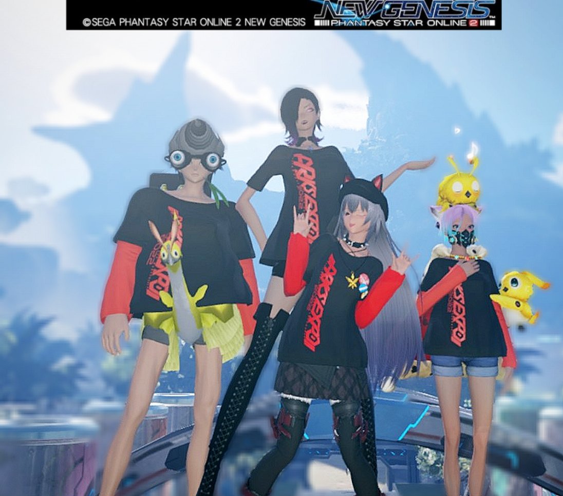 happy_pso2's tweet photo. 久しぶりフレンドとやりました！
＃PSO2NGS
#PSO2NG_SS https://t.co/P4q9HTGtdV