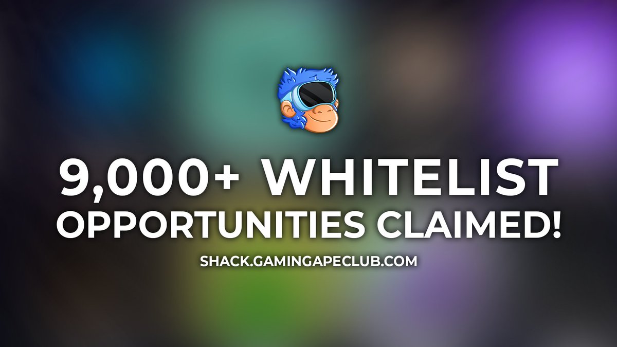 GAC holders have exchanged GAC XP for over 9,000 WL opportunities in our GAC Shack marketplace!

Which projects do you want to see next? Open to all collaborations 👇