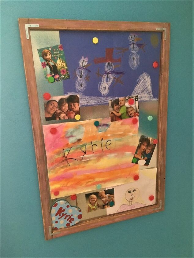 SalSRealtor's tweet photo. In a kid's room is a good place to put this magnetic board when you're done making it. #DIY #homeprojects  https://t.co/rcpTWgSuCH https://t.co/KRKaDoe3Cb