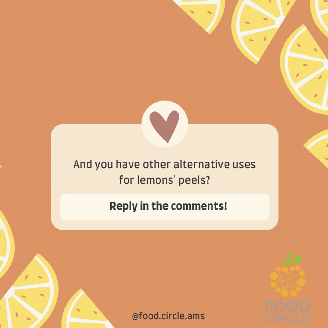 Don’t throw your lemons’ peels!🍋❌

Did you know that they have a lot of alternative uses?♻️

💬Let’s discuss in the comments!💬

#foodwaste #foodwastewarriors #lifestyle #sustainable #sustainability #reuse