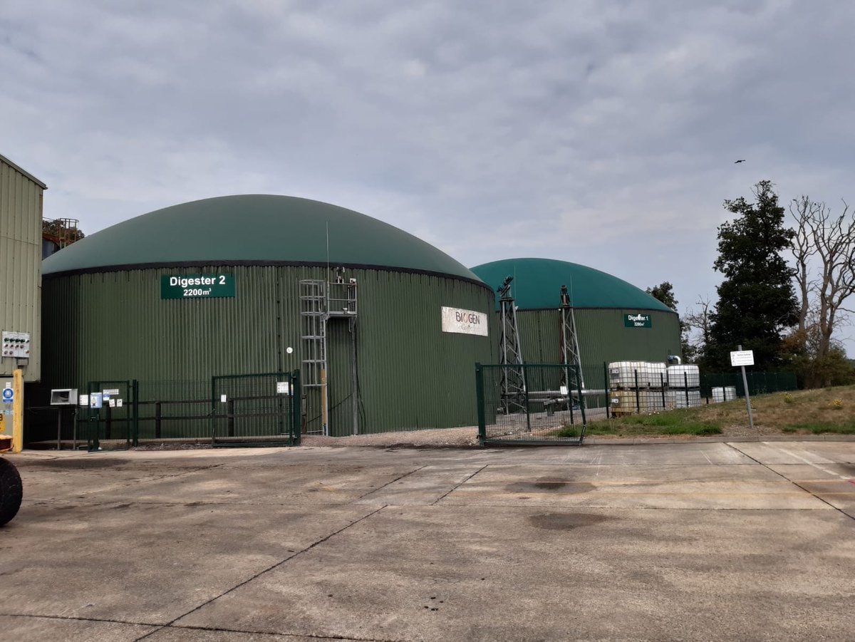 Today was something different, looking at a circular approach using food waste for energy generation.

The amount of food wasted in the UK is eye opening 👀

A thread 👇