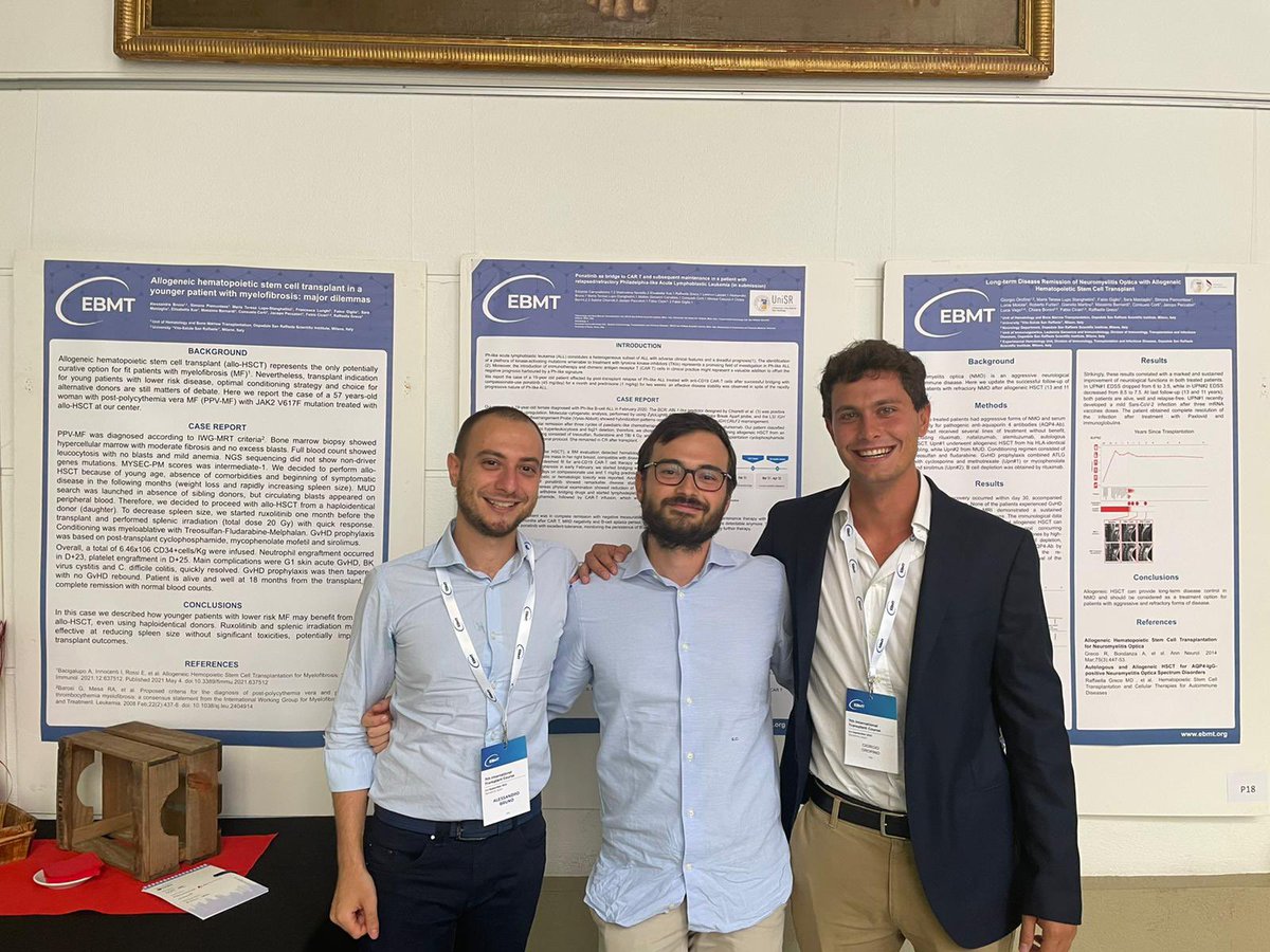 giorgio_orofino's tweet photo. Out first time at #ITC22 at @TheEBMT @TheEBMT_Trainee https://t.co/NyRjngm0qB
