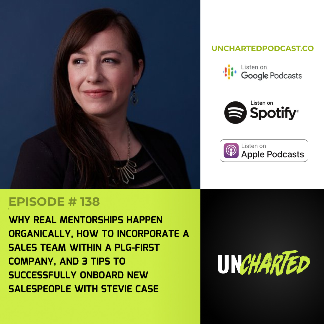 Vanta (@trustvanta) on Twitter photo Vanta CRO <a href="/KillCreek/">Stevie Case</a> covers a lot of ground on <a href="/_UnchartedPod/">Uncharted Podcast</a>:
⭐ How to sell to developers
⭐ What's the right time to introduce Sales quotas
⭐ Why the best mentorships are informal
Listen here 👉 bit.ly/3e4hb33 Vanta CRO <a href="/KillCreek/">Stevie Case</a> covers a lot of ground on <a href="/_UnchartedPod/">Uncharted Podcast</a>:
⭐ How to sell to developers
⭐ What's the right time to introduce Sales quotas
⭐ Why the best mentorships are informal
Listen here 👉 bit.ly/3e4hb33