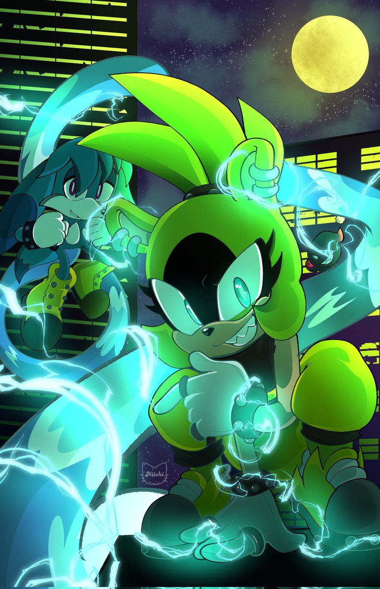 miichi_blu's tweet photo. My piece for @SonicMischiefZ 💕 my first attempt at a fan made cover! https://t.co/Q2GZrIv0be