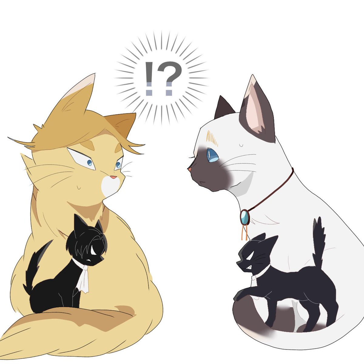 nekoporo24's tweet photo. #eruri 
#エルリ 
🐱シリーズ可愛い🐾໊ https://t.co/818MG7QxGp