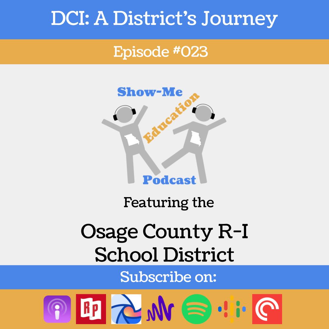 Ep.23 was released yesterday! Catch <a href="/MarkClementsEdu/">Mark Clements</a> convo w/ @osage_1 sup Lyle Best as he shares thoughts on the District Continuous Improvement summit including on-boarding ideas and planning for the school year. spotifyanchor-web.app.link/e/BBBVfBoZZsb #leadership #showmeeducation #molearns