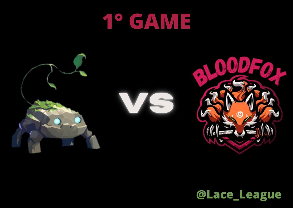 Esta noche a las 21:00 disputamos nuestro 1º game contra <a href="/AdcWithSmite/">Adc With Smite</a> 
Se retransmitirá en el canal de Twitch de @Lace_League 
¡Os esperamos a todos allí!