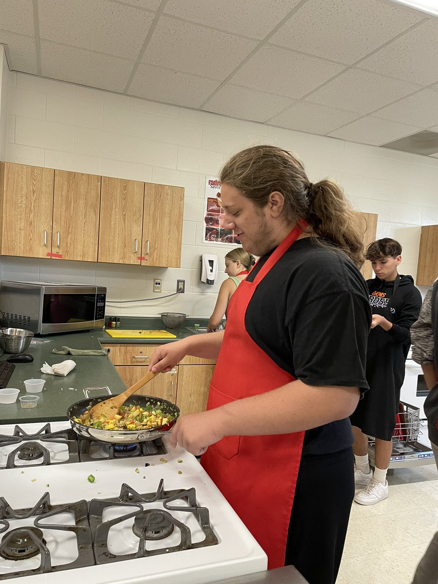 NCA 1 prepared and devoured their veggies this morning. #gkcogs #SayYestoFCS