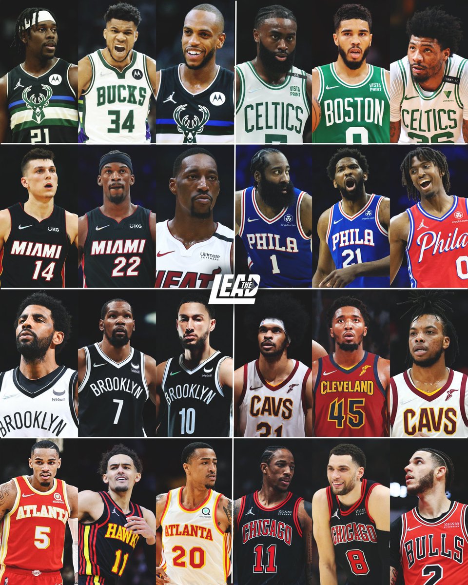 TheHoopCentral's tweet photo. The East is stacked. 🔥

(via @TheLeadSM) https://t.co/1nRQCx2dQs