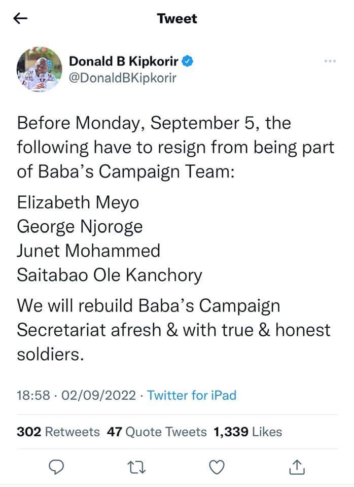PropesaTv's tweet photo. Raila to vie in 2027 @DonaldBKipkorir https://t.co/VIh29p3I9S