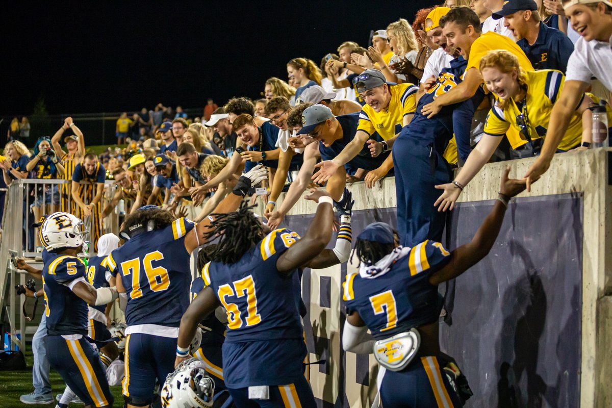 The energy by <a href="/EBucwild/">ETSU BucWild</a> last night was 🔥

Can't wait to see you all again in ✌️ weeks❗️

#ETSUTough x <a href="/etsu/">ETSU</a>