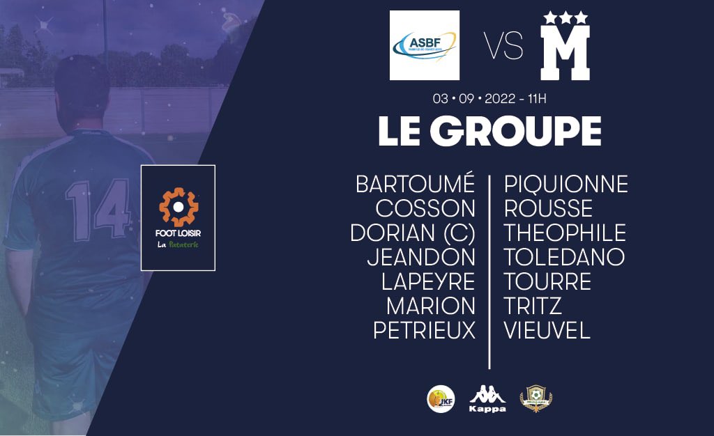 🚨WE ARE BACK BITCHES🚨

⚽️ #BanqueDeFrance 🆚 #MediaFC  

📅 Samedi 3 septembre 2022
📍 Stade Antoine Lambertini 
⌚️ 11H00
📺 urlr.me/7x5DC
📱 #ASBFMFC  

Le #MediaSummerTour c’est parti et ça commence demain ! On va régler quelques comptes avec les banquiers 😉