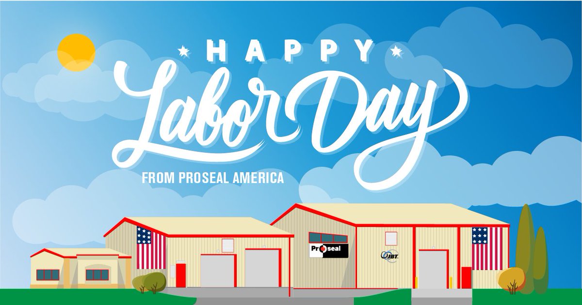 ProsealAmerica's tweet photo. As we prepare for the long weekend, Proseal would like to wish everyone a fantastic Labor Day!

We will be CLOSED on Mon. 9/5/22, but our on-call team and service hotline will be available at:

+1 888 776 2470

#OneJBT #Proseal #foodpackaging #manufacturing #traysealing #laborday https://t.co/wNWvpANizX