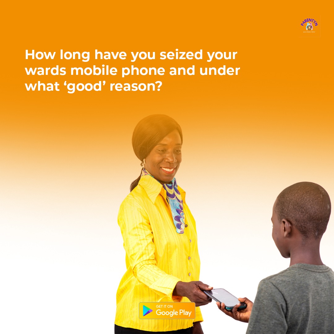 parentyn's tweet photo. Under what condition would you seize your ward(s) mobile phone or ban them for using it?

#parenting #parenting101  #parentynapp #parentyn101 #parentyn #fridaymorning #online  #lagos #Nigeria https://t.co/BTvwHLalte