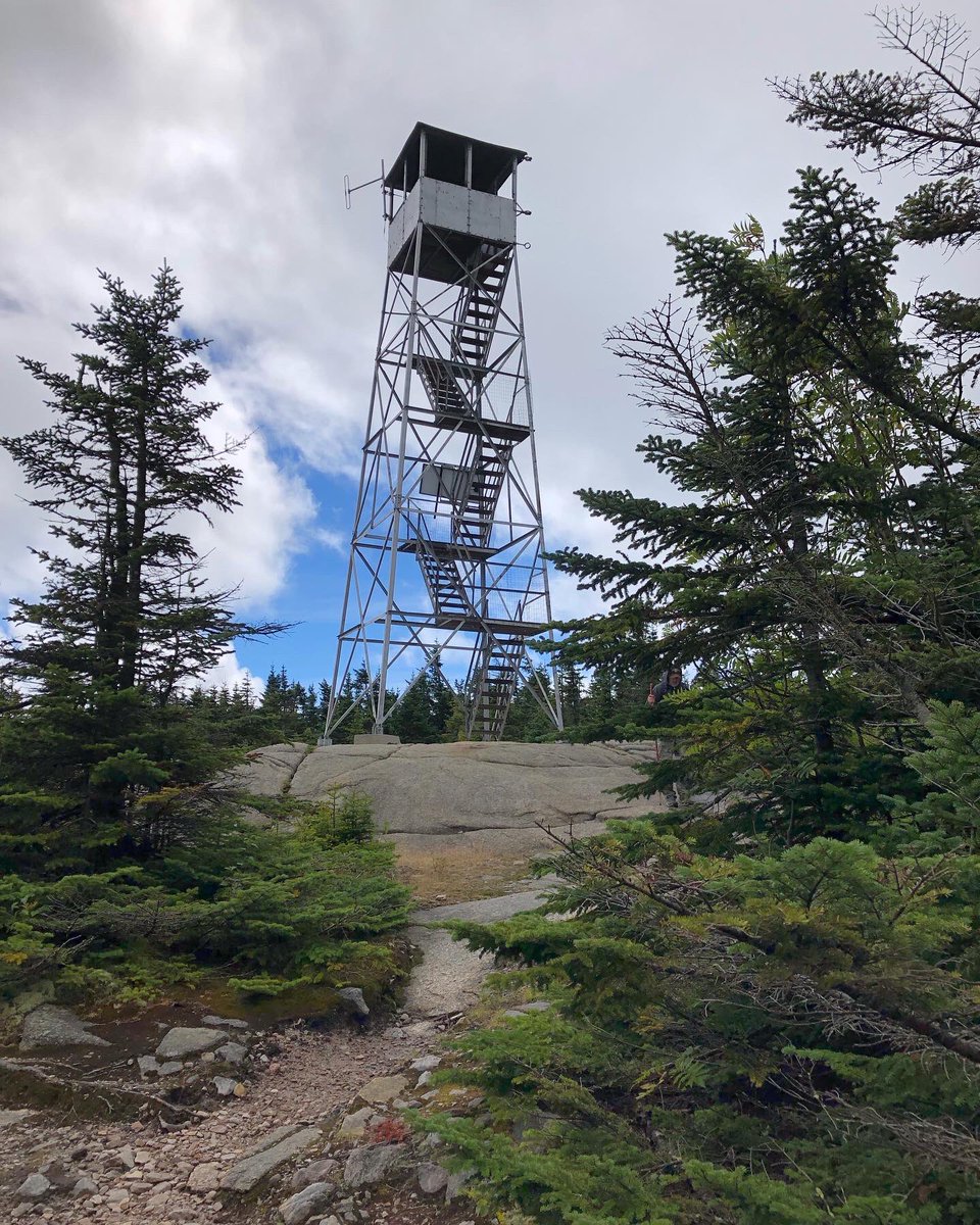 Dodge_Susan's tweet photo. Yesterday we hiked Lyon Mountain for our 15th peak in the #firetowerchallenge. It was 12 km and 585 m elevation. With @DoucetPauline. https://t.co/COwNU3oqdN