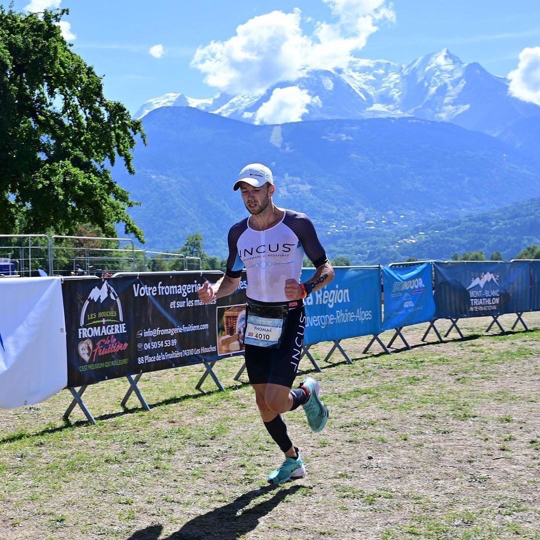 Incus_HQ's tweet image. What’s the best place you’ve ever raced?

What’s on your race bucket list?
The MontBlanc Triathlon (in which #INCUSenabled athlete @tomdaviesrtw stormed to 2nd 🥈) is a scenic course, which kind of makes up for the hills. 

Well done to Tom for doing the INCUS trisuit proud.