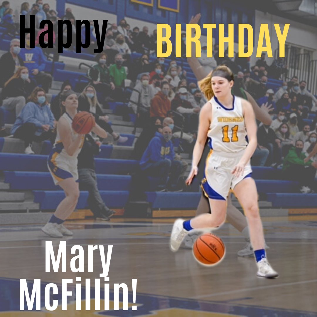 WUWBB's tweet photo. Happy Happy Birthday to Sophomore, Mary McFillin!! 🥳We hope you have a great day! 🏀🎉 https://t.co/8lLN0p3V9p
