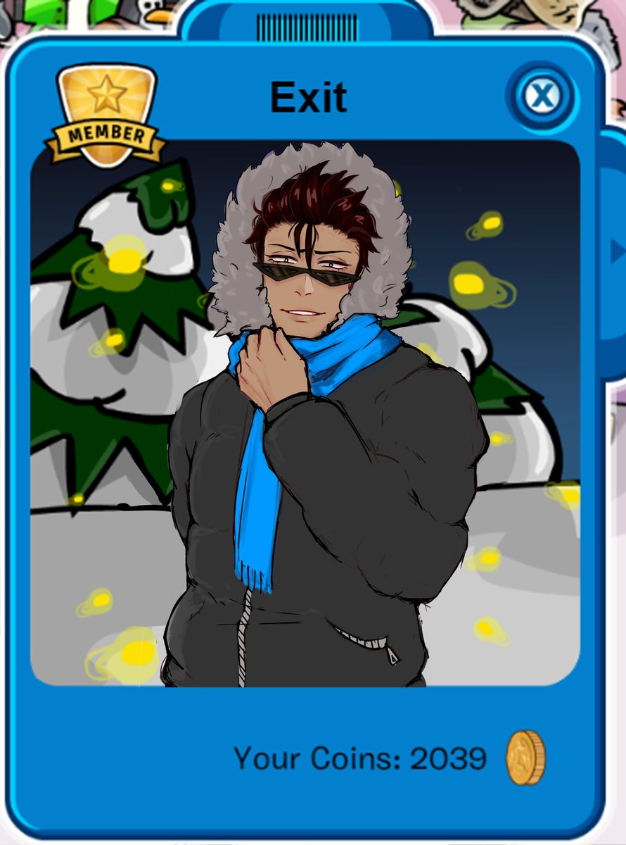 MeowsExit's tweet image. The grip I have on drawing penguins humanised is unsettling