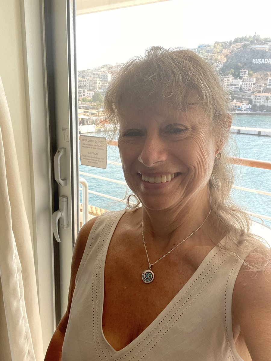 JaneArcherUK's tweet photo. So a quick catch up. A climb up to the castle in Kavala - just perfect for someone who gets vertigo - and glammed up (for me!) for a special day in Kusadasi @regentcruises @RegentUKNews #SevenSeasExplorer #ExperienceRegent #cruise #IDoAgain! https://t.co/3PncwtgY2A
