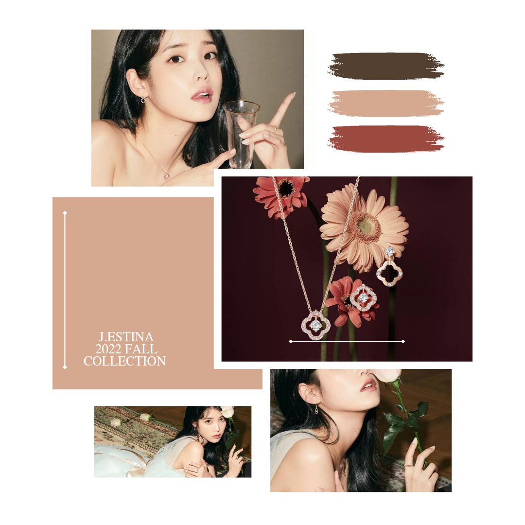 ⠀ ⠀⠀
             #JESTINA_2022_FALL_COLLECTION 
         FLORIS DAHLIA   x   J.ESTINA OFFICIAL 
Dahlia became a face of new fall collection made by J.ESTINA OFFICIAL. Check out the jewelry on their site. 
⠀ ⠀⠀