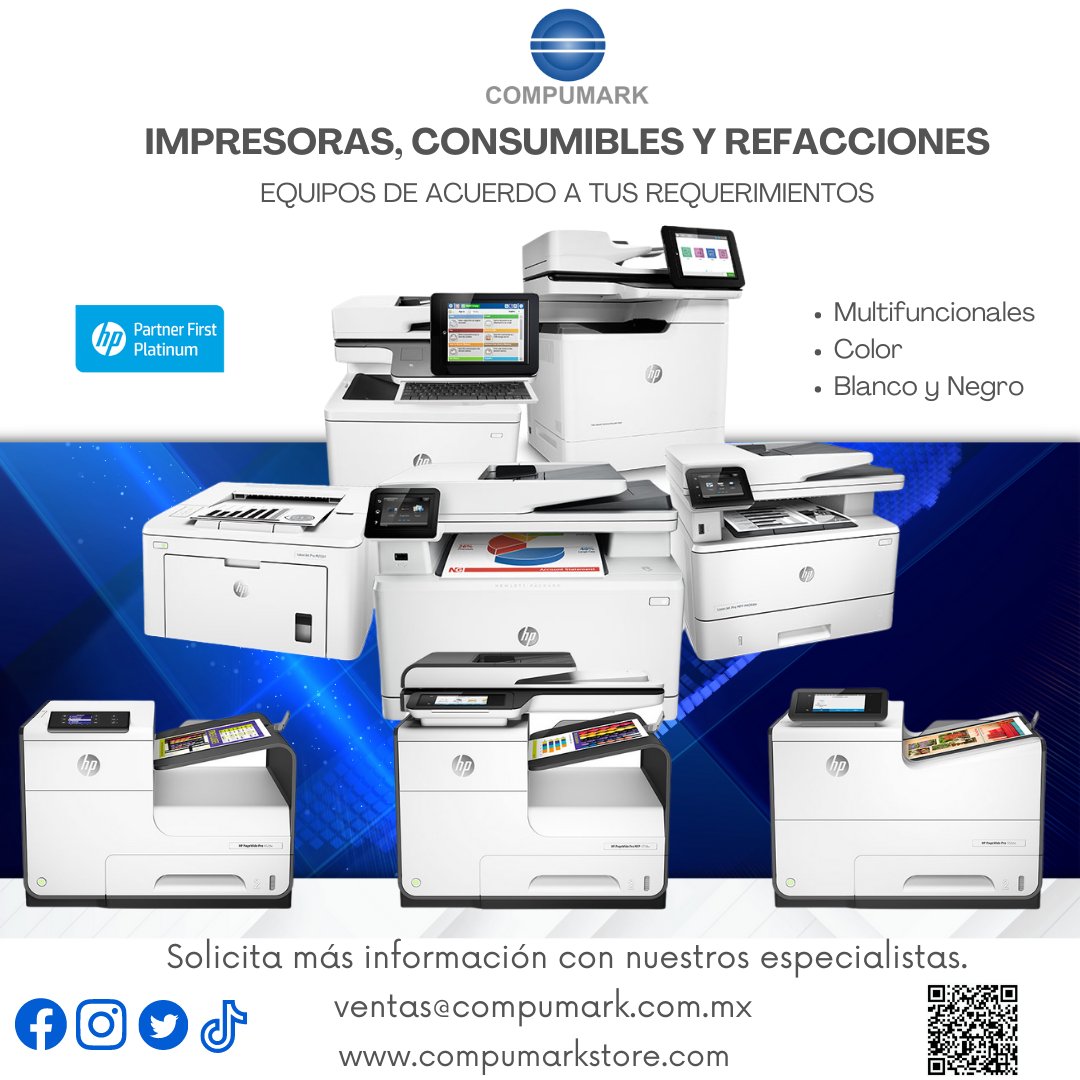 CompumarkMty's tweet photo. Equipos a la medida de tus proyectos.
Solicita cotización: ventas@compumark.com.mx
Tienda en Línea: https://t.co/yAMhwWn7DD
Whatsapp: 812-411-5658📲
#Compumark #compumarkstore #impresora #ImpresoraHP #impresiones #deskjet #hplaserjet #empresas #monterrey #Promociones #ofertas https://t.co/d88pyqkBVM