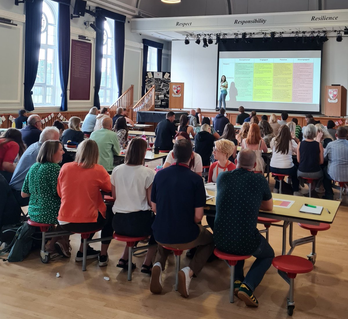 MrPDTaylor's tweet photo. An absolute privilege to see such expertise, enthusiasm and passion from our whole staff body this past 2 days. Collaboration and unwavering commitment. We are so excited to see our young people on Monday #CarpeDiem #RespectResponsibilityResilience #CPDMatters @AudenshawSchool https://t.co/NBG2mzbceT