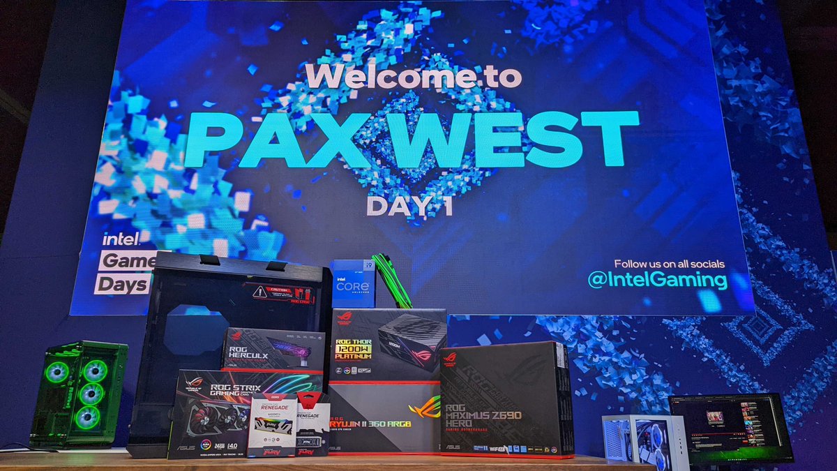 Intel Gaming tweet media