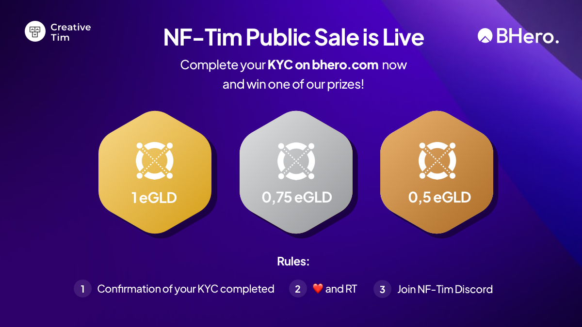 NF-Tim by Creative Tim tweet media