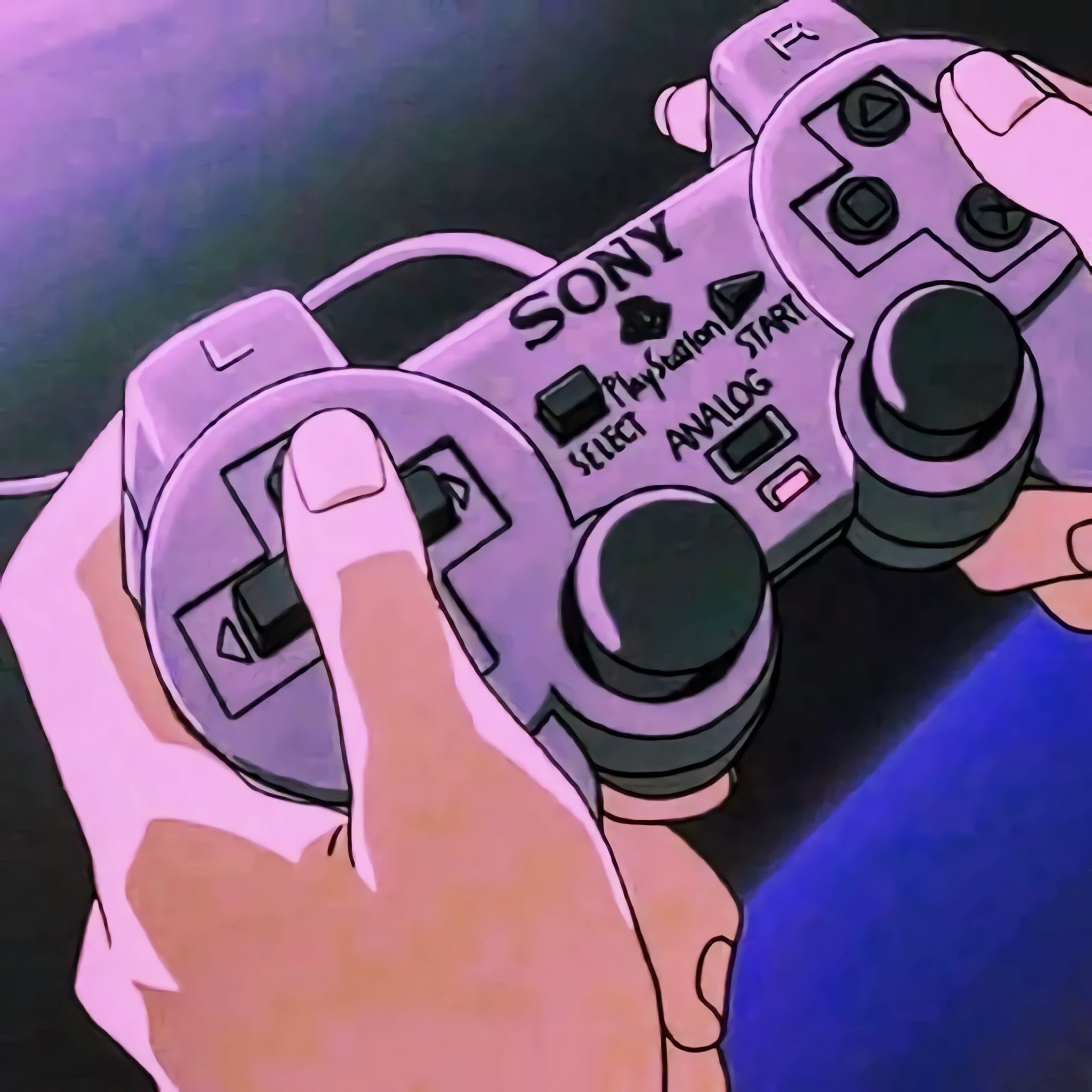 90s anime aesthetic руки