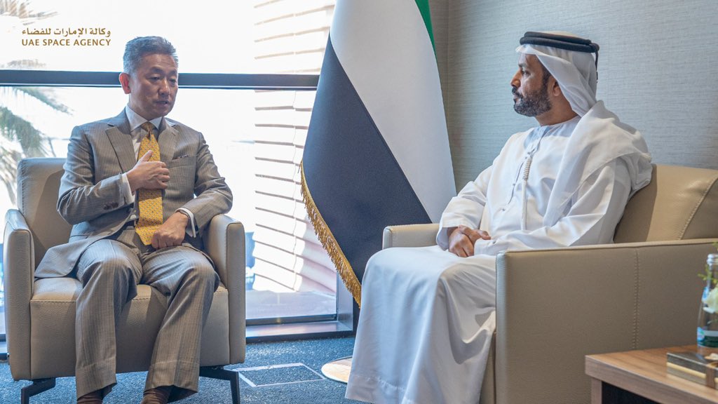 Zhang Yiming on Twitter "RT uaespaceagency H.E. Salem Butti Al