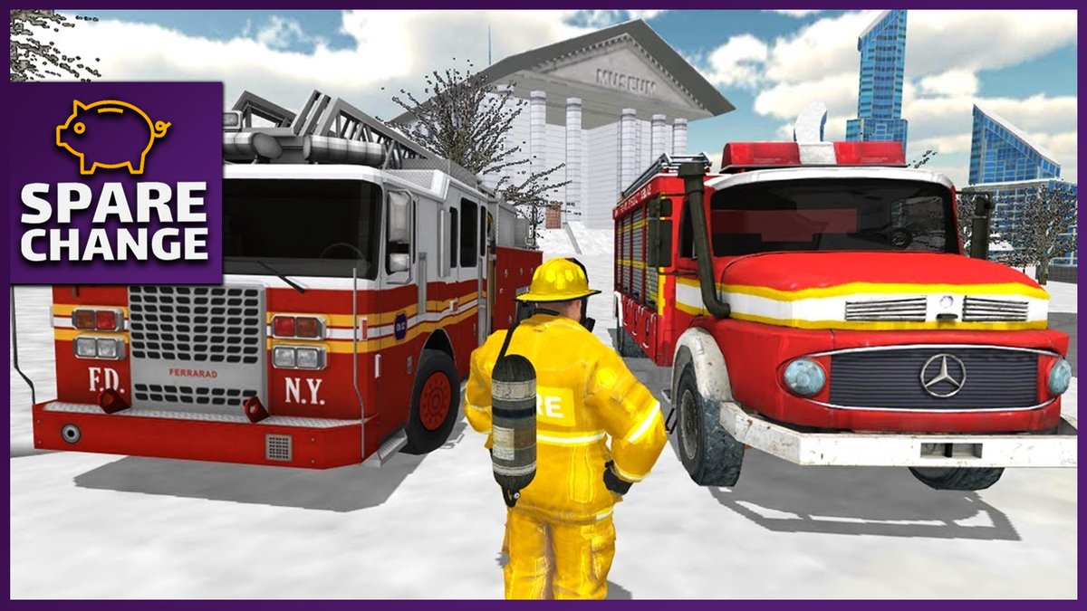 playtalkrepeat's tweet photo. New episode of Spare Change is up on the channel now! This month the boys played Fire truck simulator, is it worth the money? 

Find out over on our YouTube now! - Link in Bio https://t.co/ke9Y42J08i