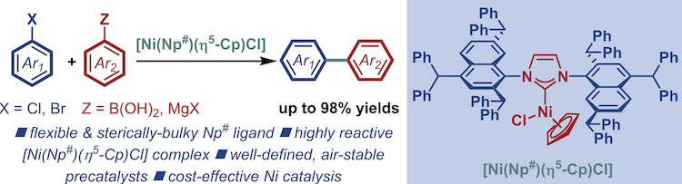 Szostak_Group's tweet photo. #NHCs #NHeterocyclicCarbenes Check out our recent paper on #nickel-Np#-NHC complexes. Highly reactive, #rotatable & sterically-hindered Np#. Test it out in your own studies! #915912 @MilliporeSigma @MdMahbu98665337 @JOC_OL
https://t.co/CXA85CXCNg
https://t.co/SFS5gkYt8y https://t.co/fE1mHC69Eg