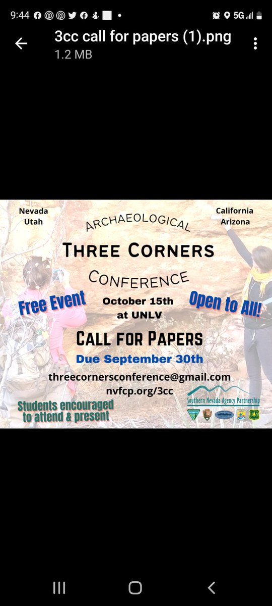 The deadline to submit a paper was extended. It's time to submit! 
Also, if you want to attend, it's a great (free) way to connect with local archaeologists. Hope to see you there!