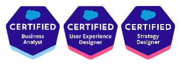 joannaiturbe's tweet photo. How else do you clear out 4 months of #parentalleave cobwebs than to take 3 @Salesforce / @SalesforceOrg certs in my last 3 weeks of leave?! That makes 6 total! #highered #highereducation #strategy #technology #education #womenintech #ux #uxdesign #uxstrategy #newjob #iamhuron https://t.co/jLiifZJKxT
