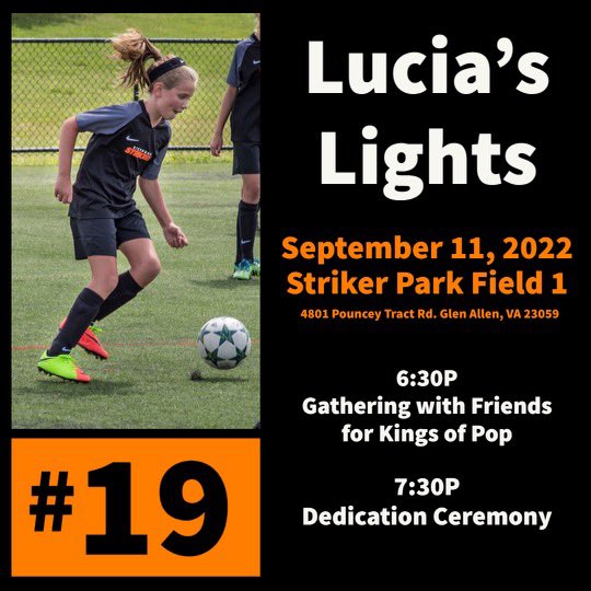 RobertLStevens's tweet image. The Quioccasin Community is invited to join the @RStrikersClub on September 11th at 6:30 pm as they honor Lucia Bremer with a memorial dedication at Striker Park’s field 1. Spread the word. 

💚💚