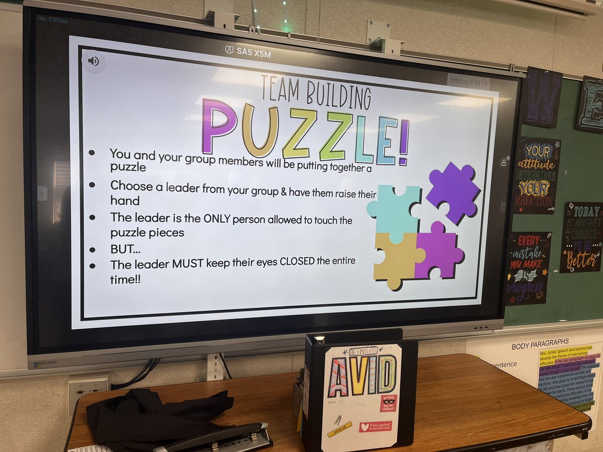 AvidNoms's tweet photo. Guess what today is?????? You got it, It’s AVID Fun Friday. A day of collaboration and reflection. #AVIDRocks #collaborationwriting #workingtogether @MonroePrincipal @SavvyEducator_T @TheMan_MrCoates https://t.co/C4Trr00C5F