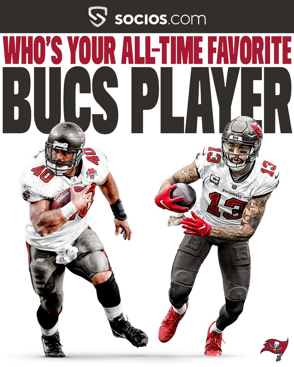 Buccaneers's tweet photo. Favorite Bucs player? 🤔 https://t.co/7CEsfYKjdN