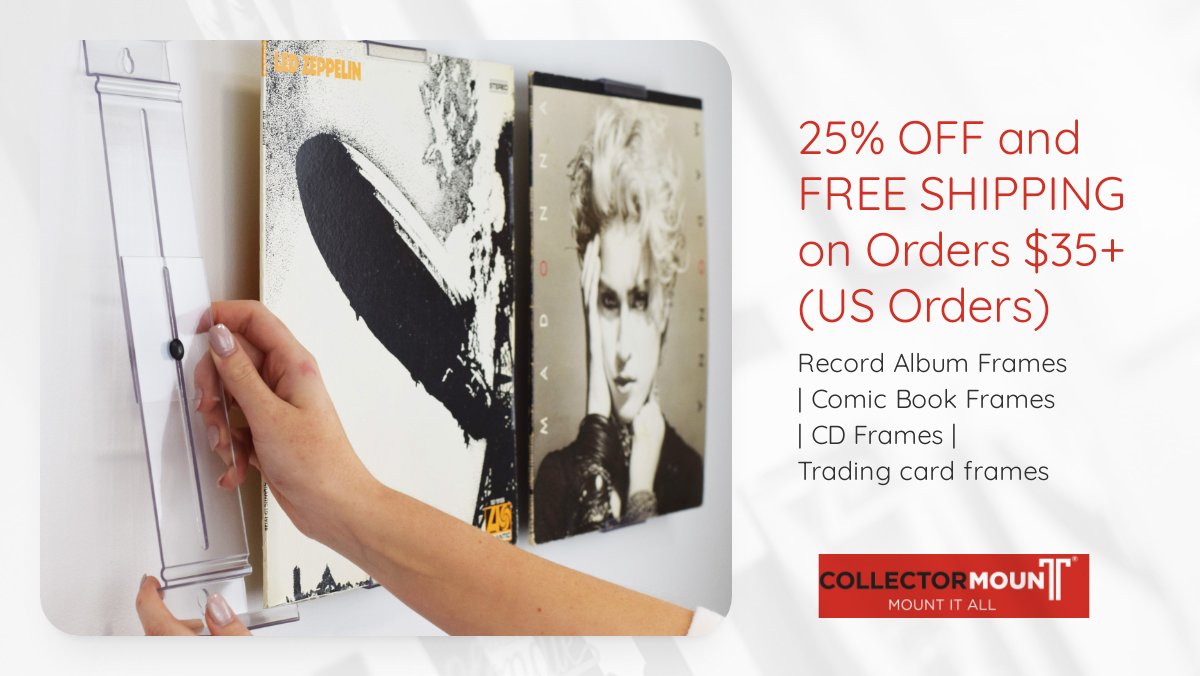 CollectorMount's tweet photo. CollectorMount LABOR DAY 25% OFF - https://t.co/RFxMnjPV26 https://t.co/pCCI979T5A