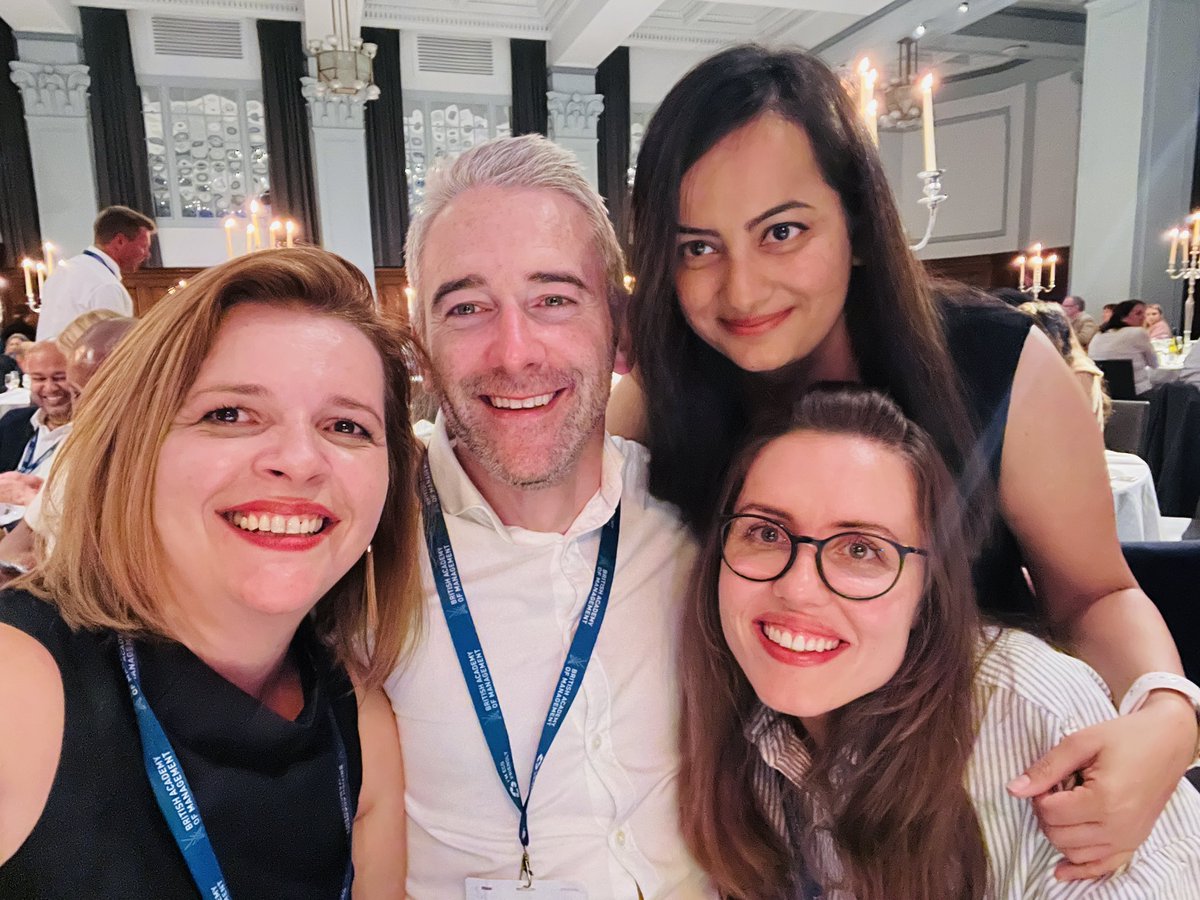 niyatibhoj's tweet photo. Well spent week at #BAM22 with paper and symposium presentations. So much to sync in from the brightest minds from academia. Made some good friends. Never thought researchers could be so much fun!!! @bam_ac_uk @UofGAsbs https://t.co/cgbz1SltPl