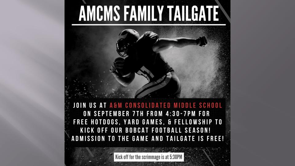 amcmsboys's tweet photo. Come out and support the Bobcats in their scrimmage against CSMS on Sep. 7th at AMCMS
#AMCMS #Bobcats https://t.co/Oh1j5XFJxV