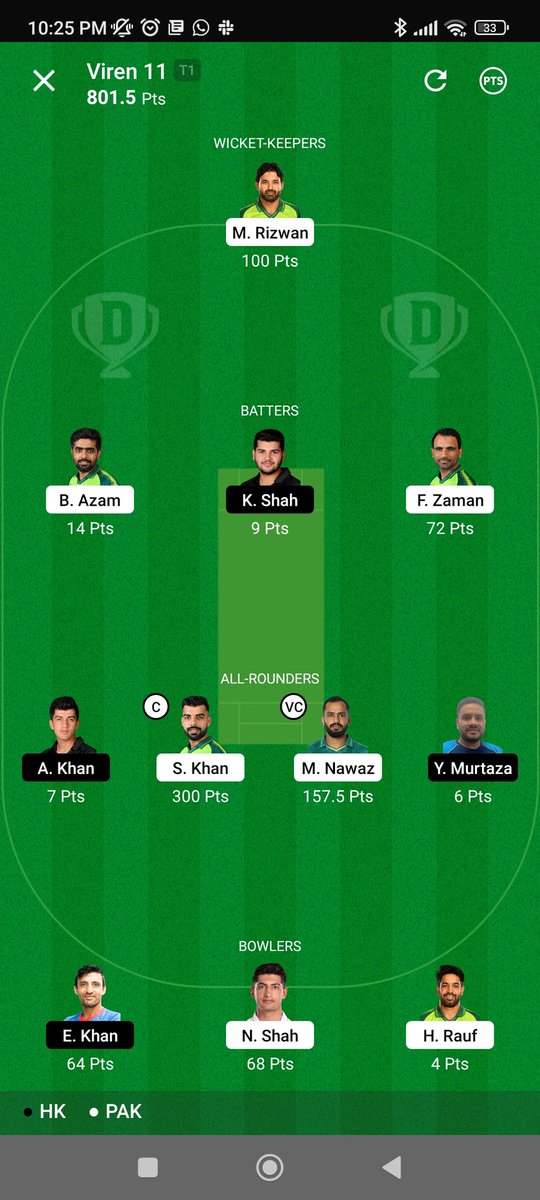 Fantasy Cricket Pro 🏏 (Viren Hemrajani) tweet media