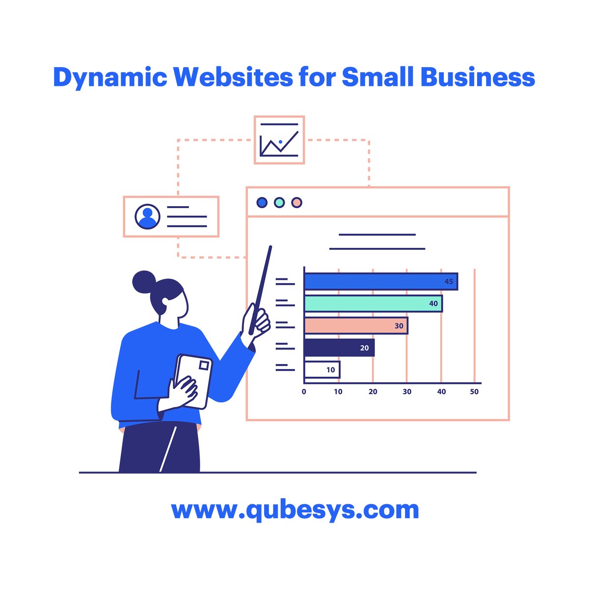 Gone are the days of static websites. It's time to move dynamic websites. We offer affordable website design services to small businesses. 
Contact us here to schedule a meeting in Dubai - qubesys.com/contact/

#dubai #uae #mydubai #dubailife #dxb