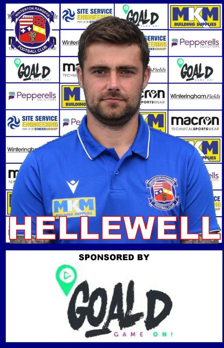 WintertonRFC's tweet photo. Manager Scott Hellewell’s sponsor for the season is GOALD 👏💙⚽️
A brand new app where you can challenge other people around the world take a look below ⬇️ 
https://t.co/eV7z5XooYD
https://t.co/ueGndXeJzg https://t.co/umgB2Xc1dE