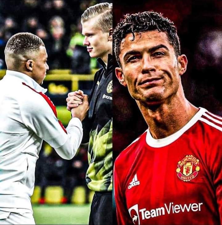 puromadridista3's tweet photo. Cristiano Ronaldo tiene 815 goles en su carrera, lo que significa...

➖Que Erling Haaland necesitaría 44 goles al año hasta que tenga 35 para igualarlo.
➖Que Kylian Mbappé necesitaría 48 goles al año hasta que tenga 35 para igualarlo.

No nos adelantemos comparando talento https://t.co/UKjEYnxXfQ