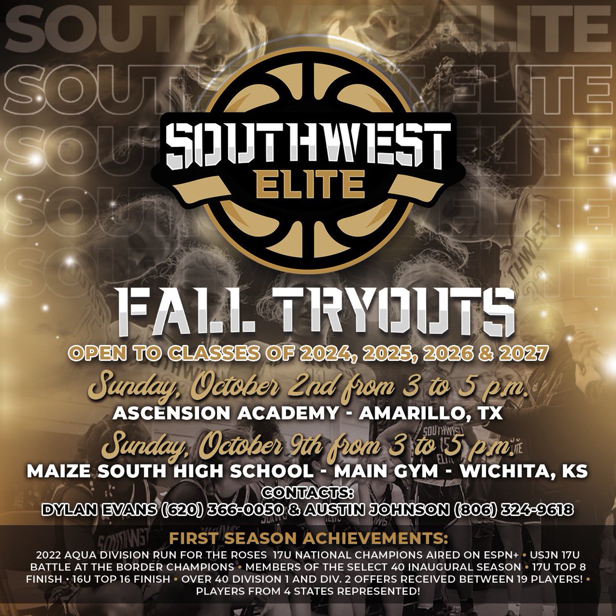SW_Elite_'s tweet photo. Year 1 was epic let’s make year 2 even better!!! Come join this amazing Family and Organization!!! Please call @AustinJ22228543 or @wheatstateelite for any questions!!! #SWElite @Coach_dpaul @CN3Training @iseeaaron @e_rose21 @DanaCrain6 @ShaelynMartin50 @LeslieKay_21 https://t.co/4rBXWmL5tl